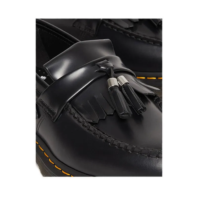 Adrian HDW Unisex Loafers- Black Polished