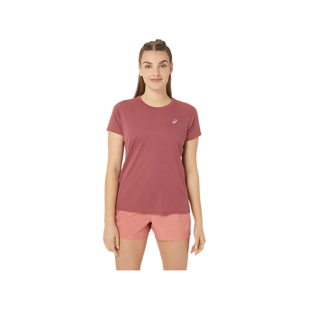 Asics Silver Short Sleeve Women's Top