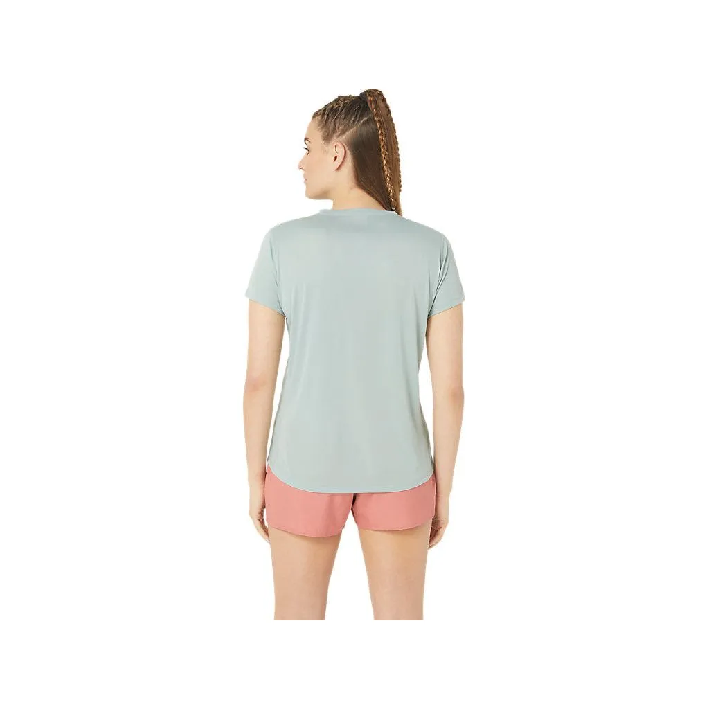 Asics Silver Short Sleeve Women's Top