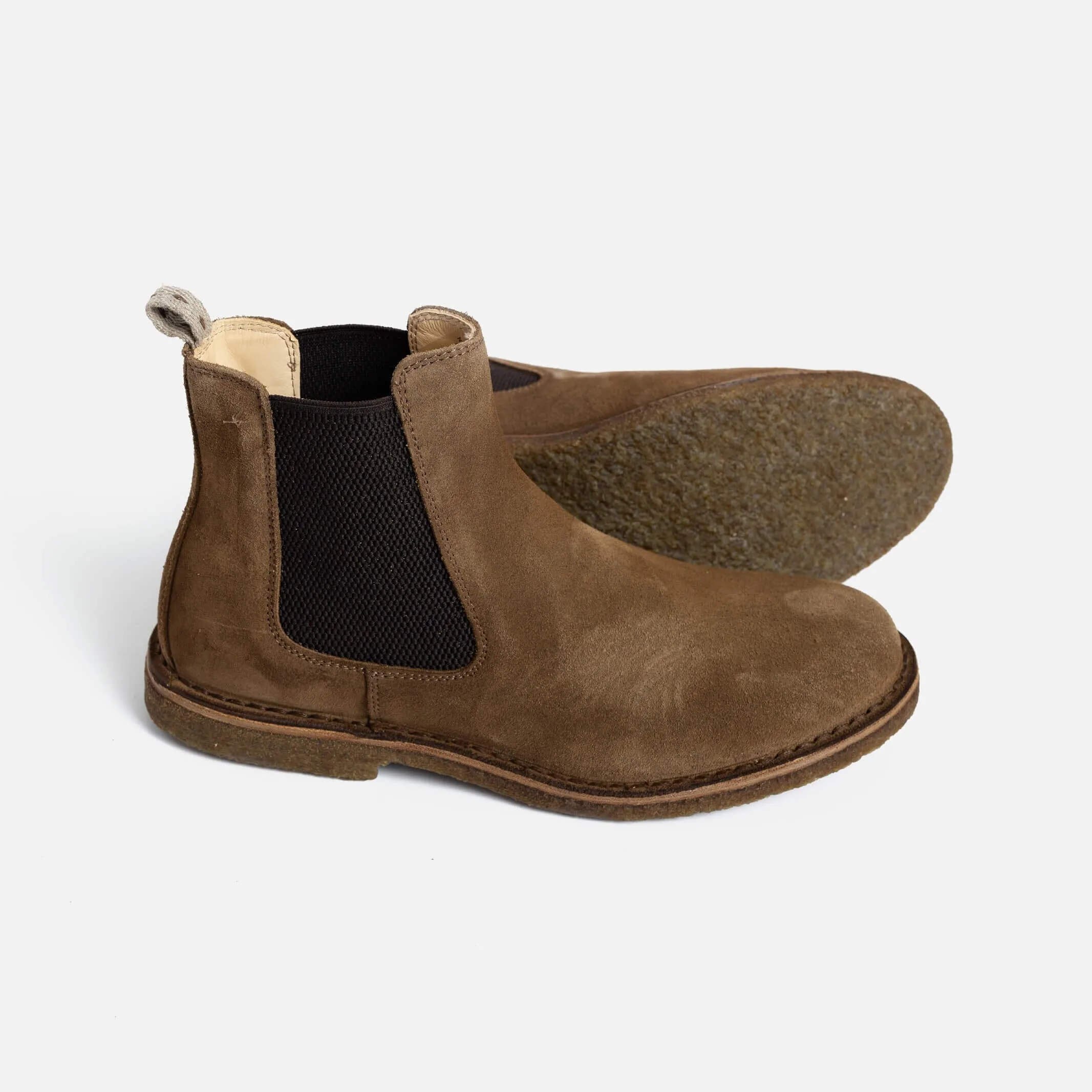 Astorflex Dark Khaki Chelsea Boot