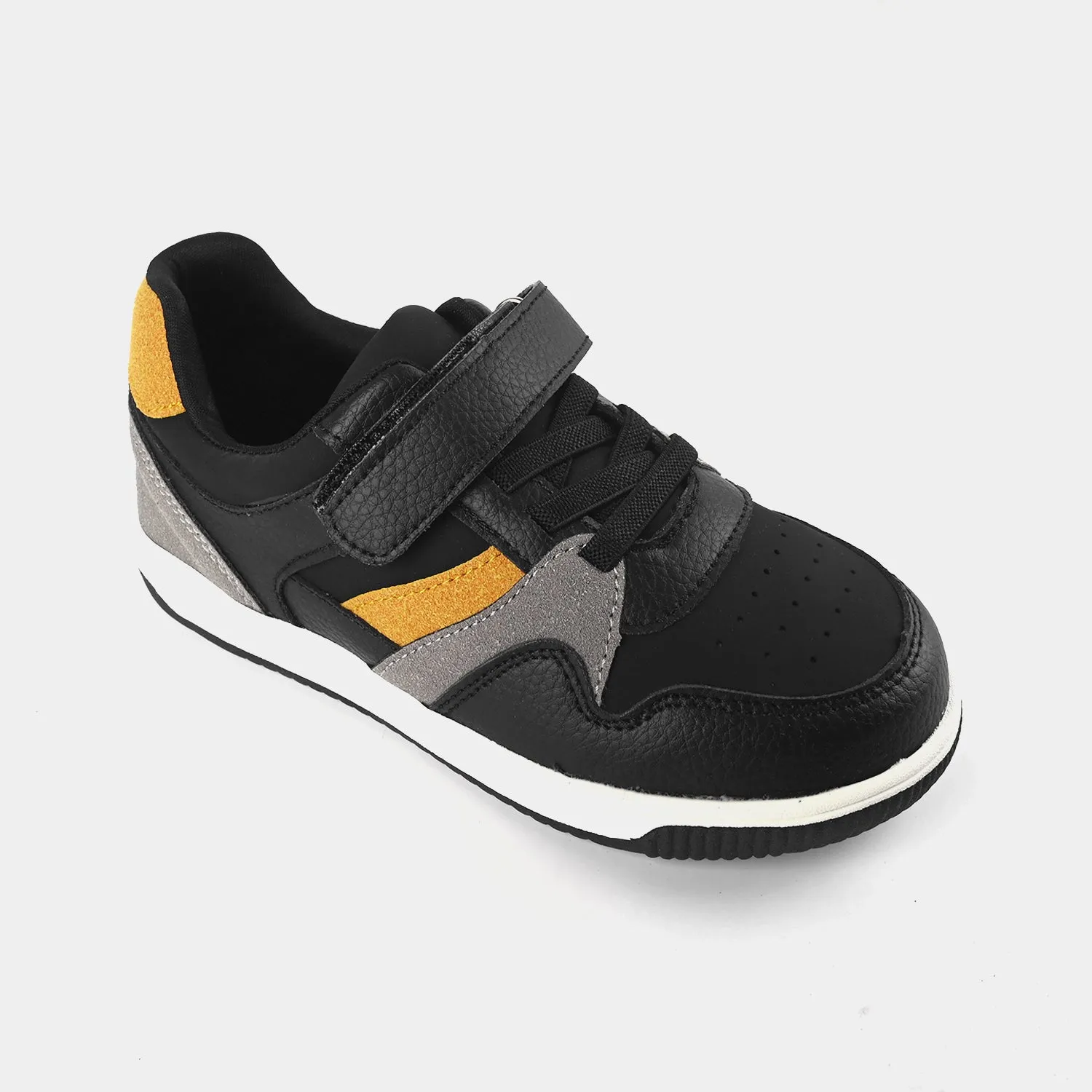 Boys Sneaker XR932-010-Black/Grey