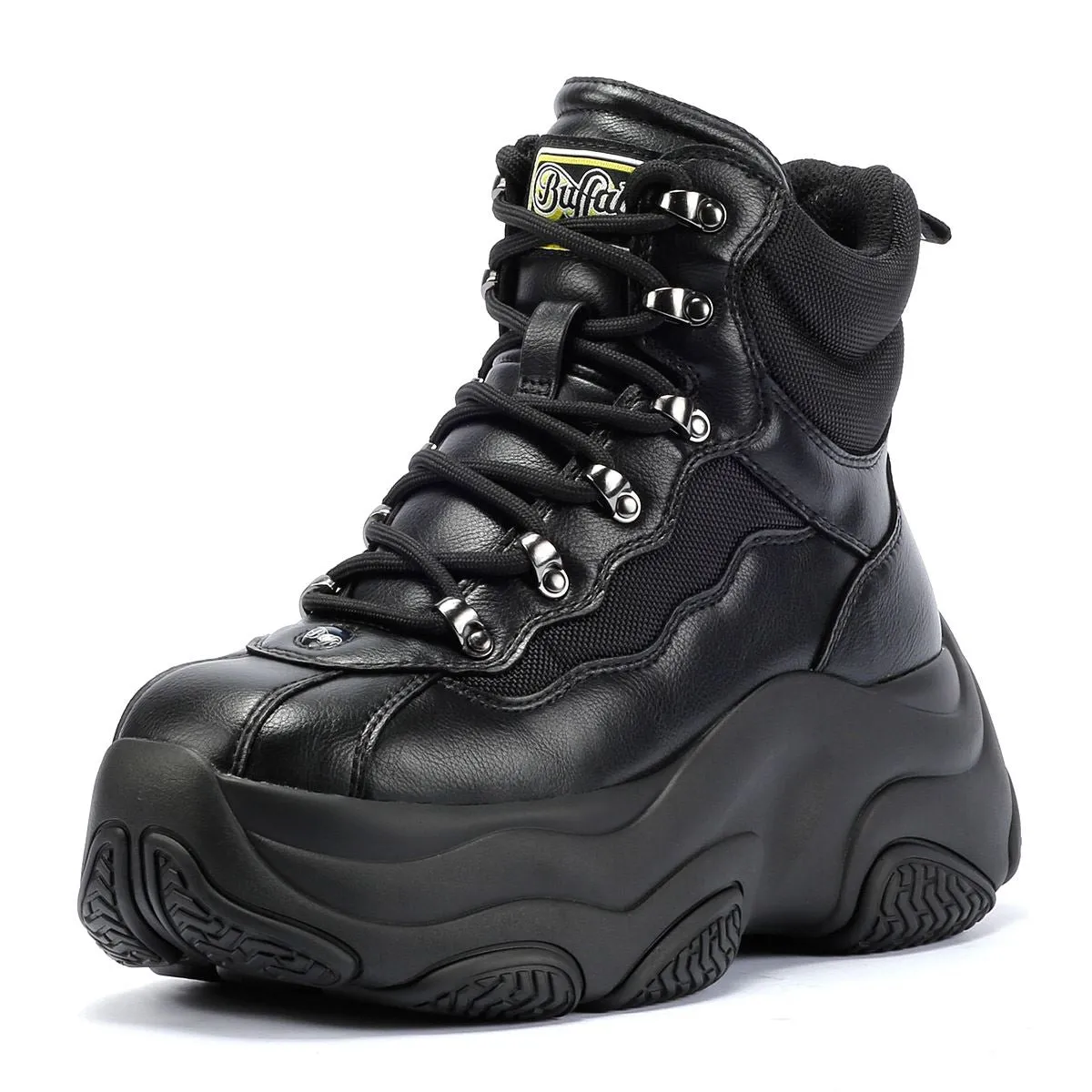 Buffalo Prowler Hike Hi Women's Black Boots