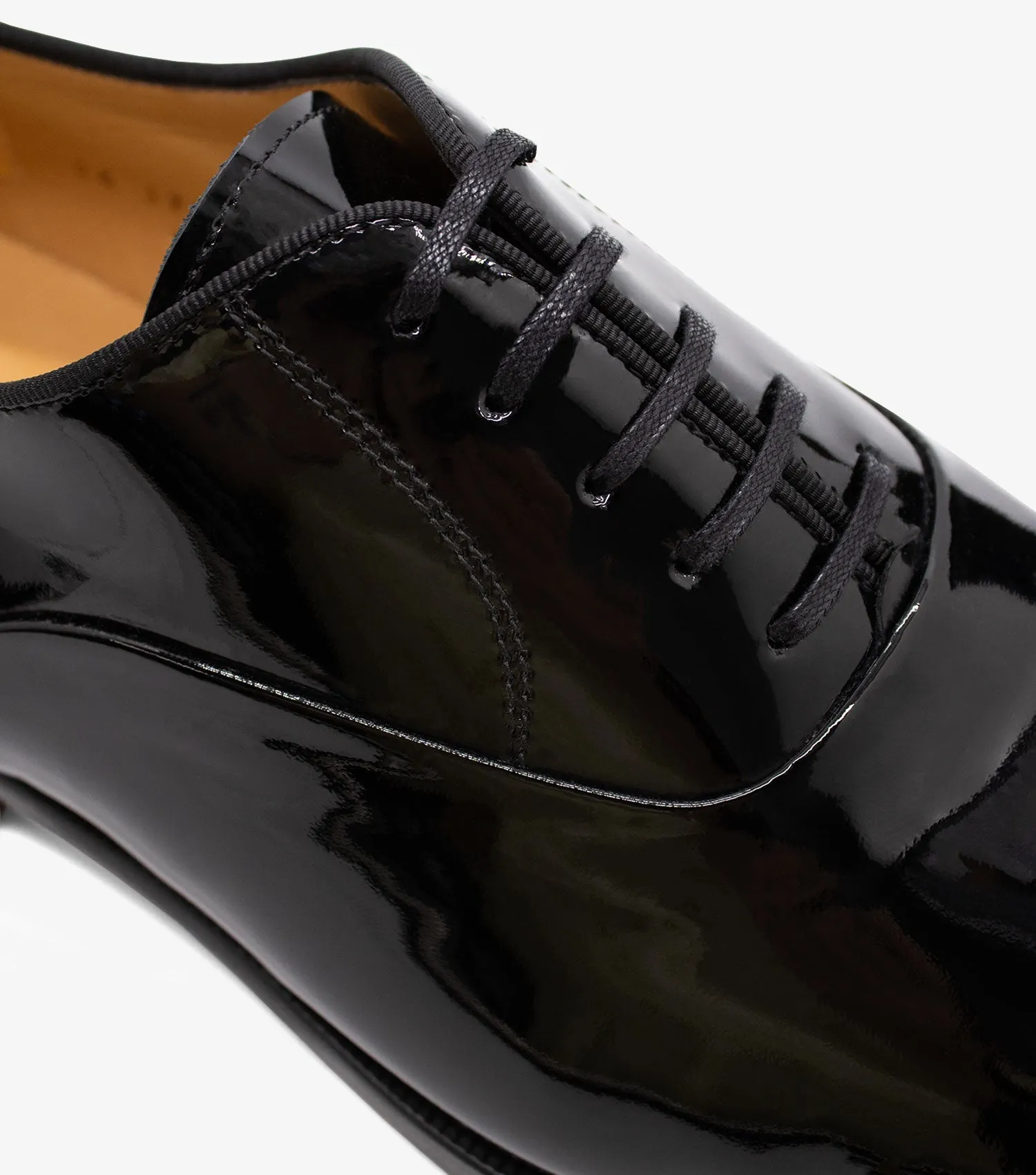 Cavalo Lusitano Patent Leather Oxford Shoes