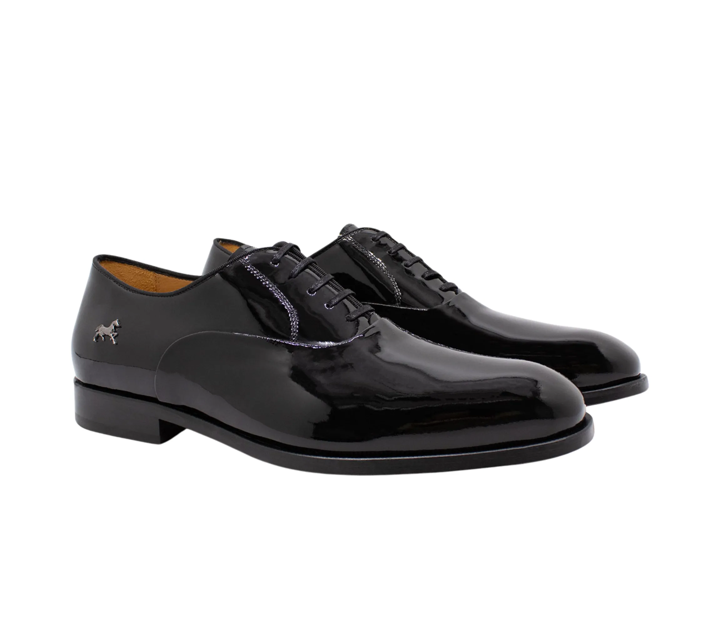 Cavalo Lusitano Patent Leather Oxford Shoes