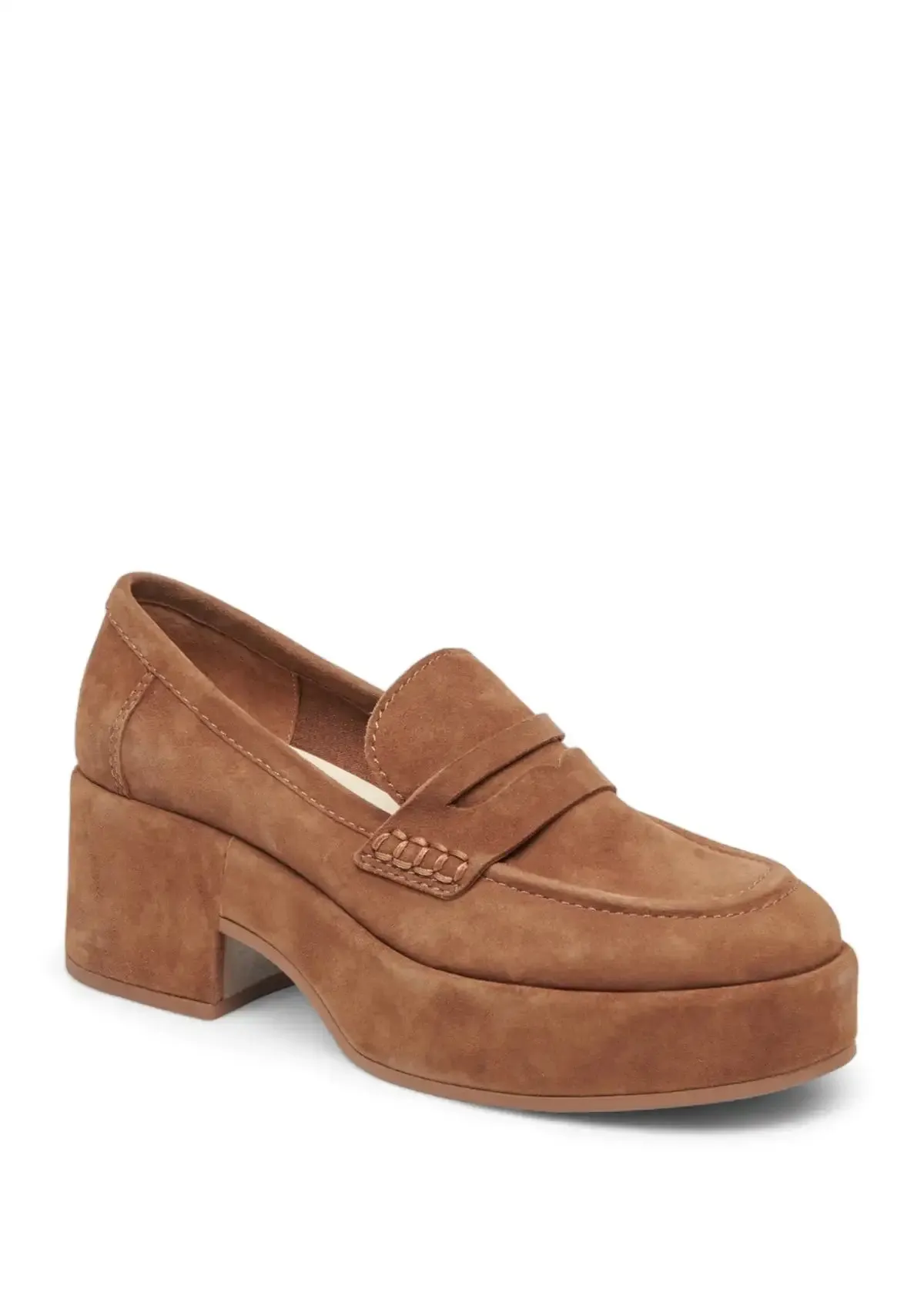 Chestnut Suede Yanni Loafers