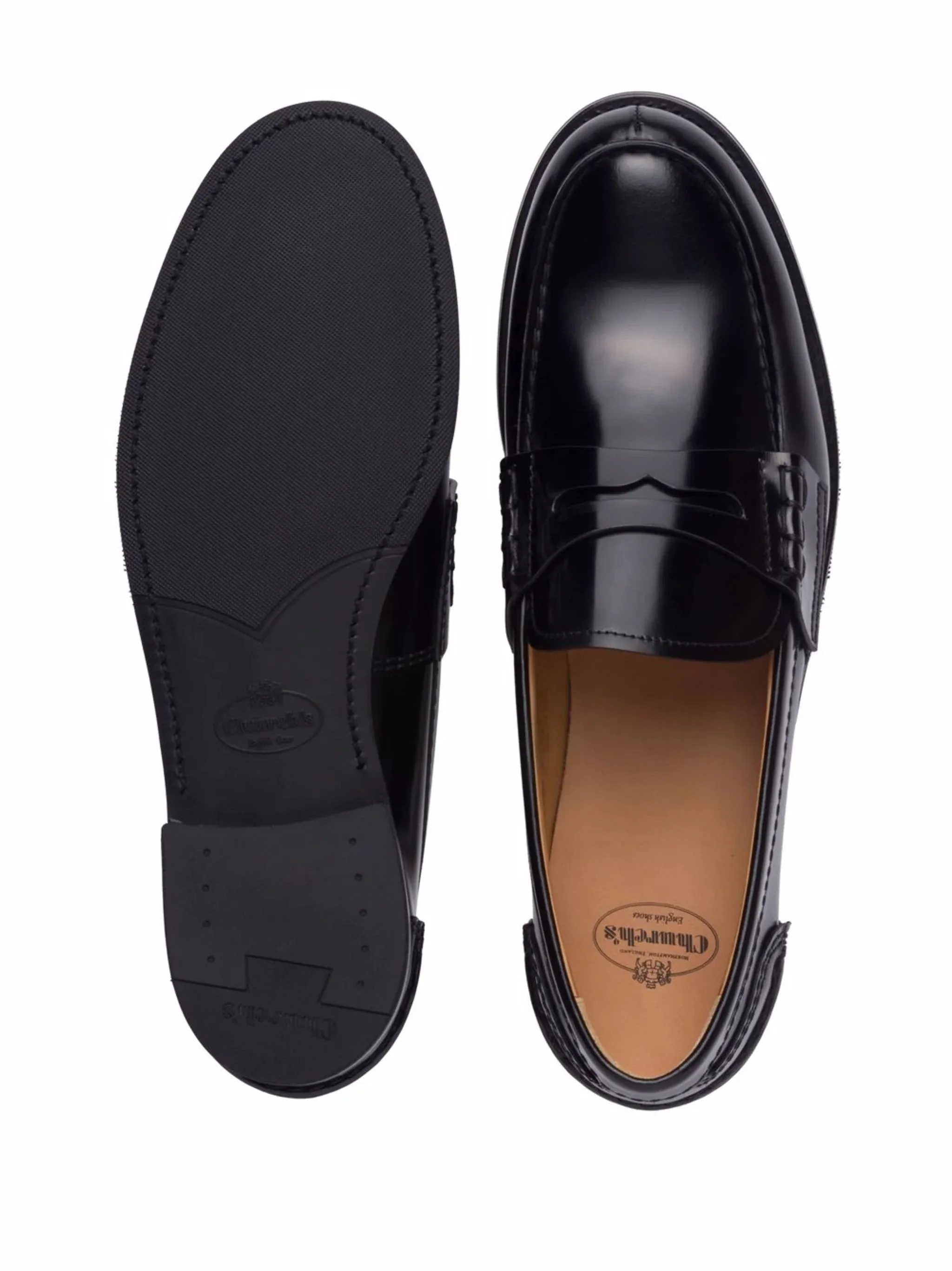 CHURCH'S - Women Pembrey W Polished Fumè Loafer