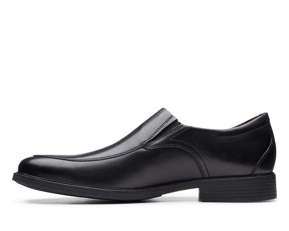 Clarks Whiddon Step Black Leather