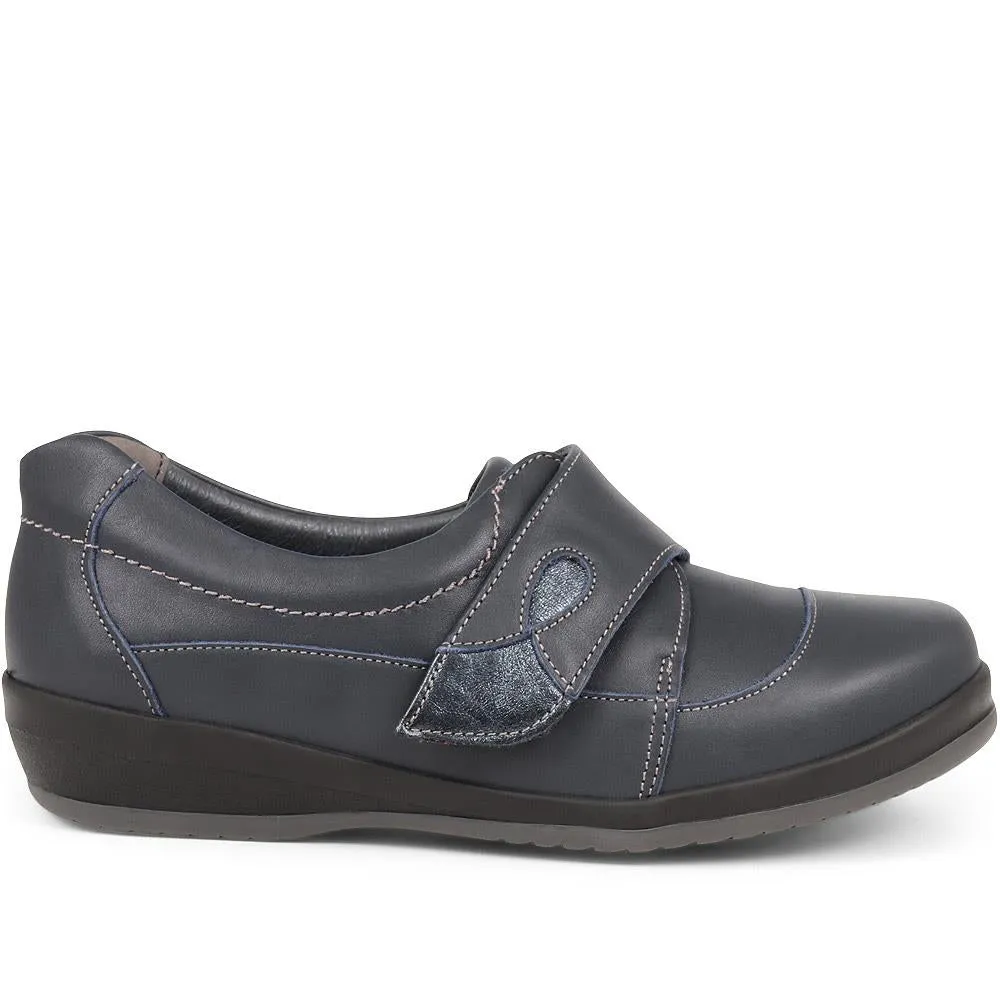 Cornelia Extra Wide Fit Leather Shoes - CORNELIA / 322 978