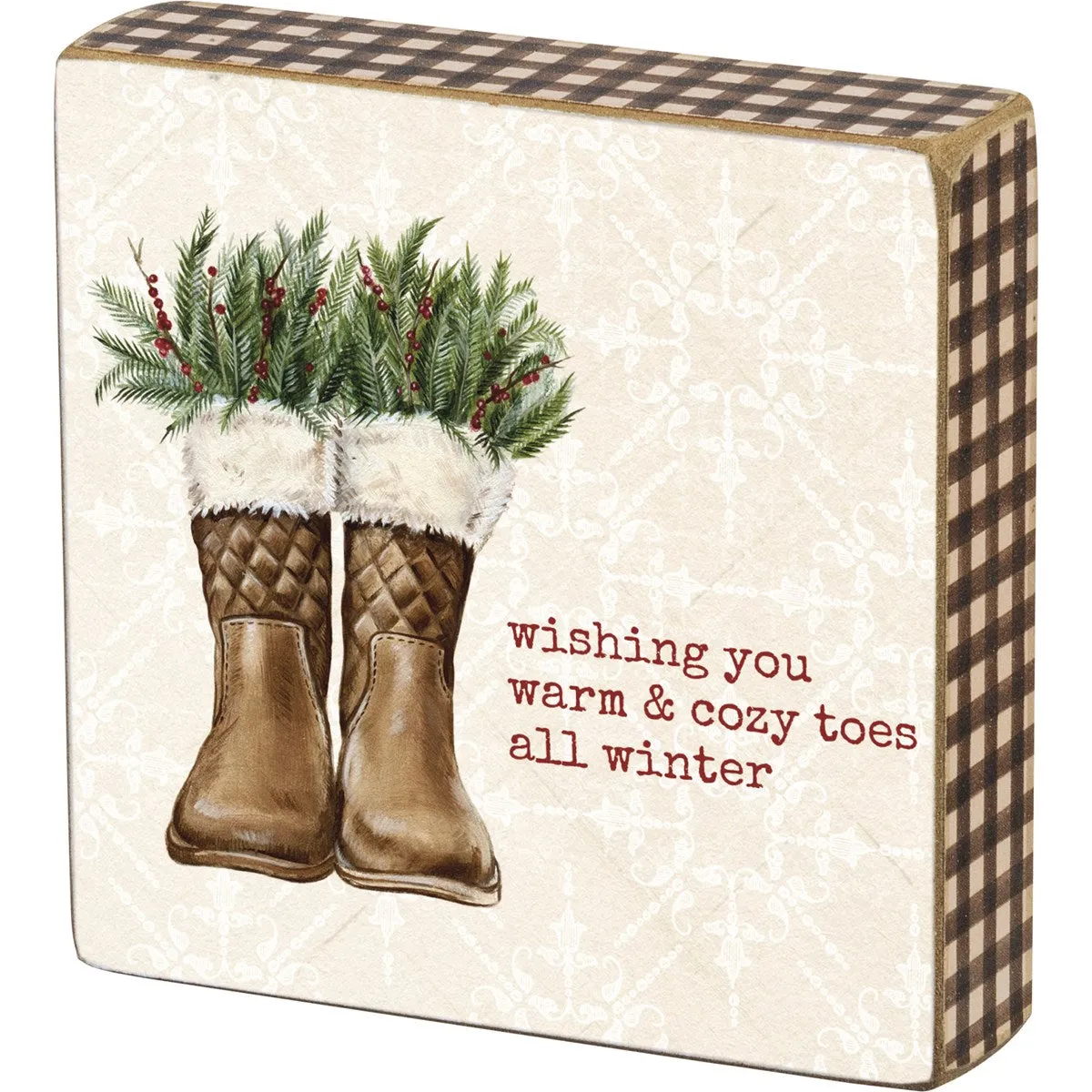 Cozy Toes Box Sign