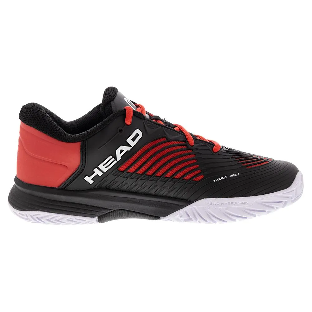 Junior`s Revolt Pro 4.5 Tennis Shoes Black and Red