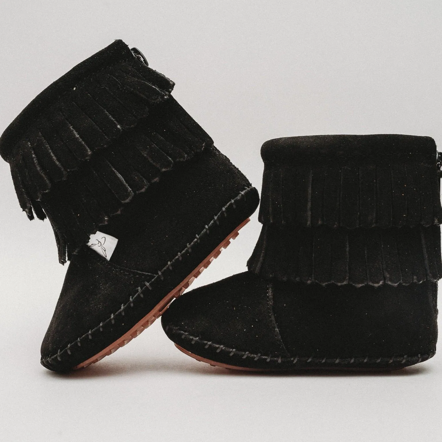 Little Love Bug Black Cozy Boot