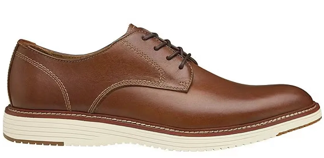 MEN'S JOHNSTON & MURPHY UPTON PLAIN TOE | TAN