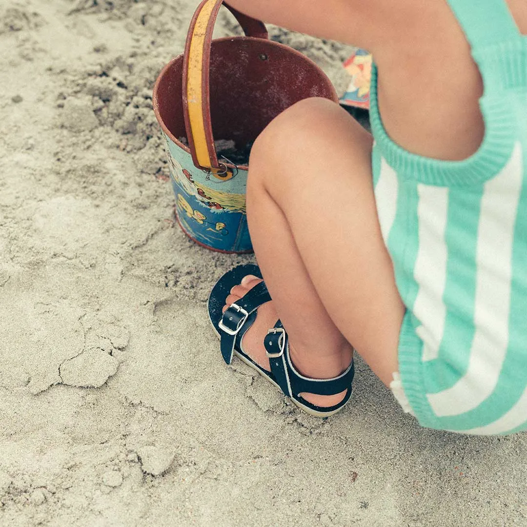 Outlet - Salt-Water Sun-San Kid's Sandals - Surfer - Navy