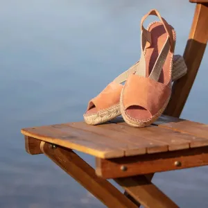 Porto Coral Espadrille Flat Sandal