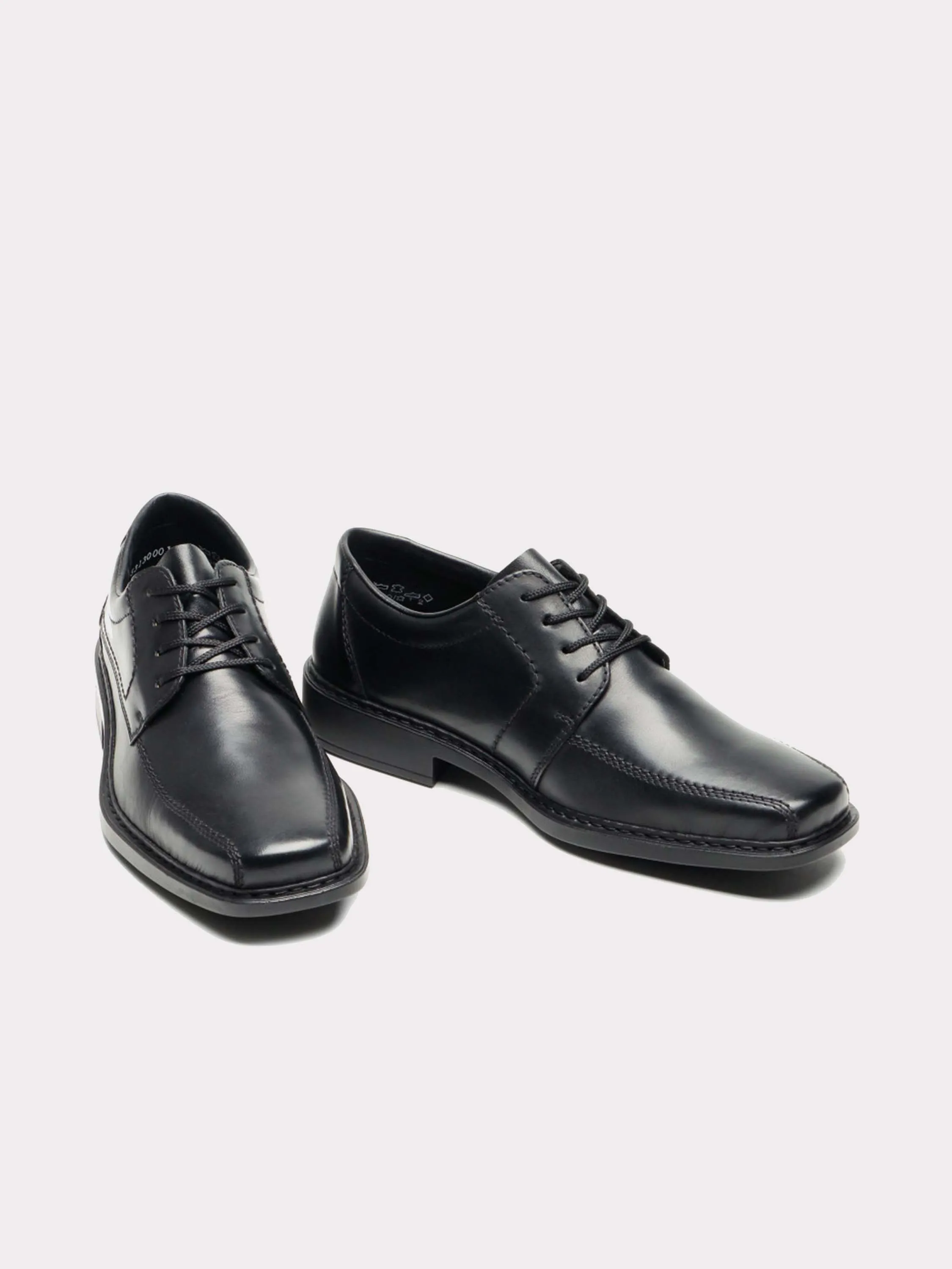 Rieker B0812 Men's Square Toe Oxfords