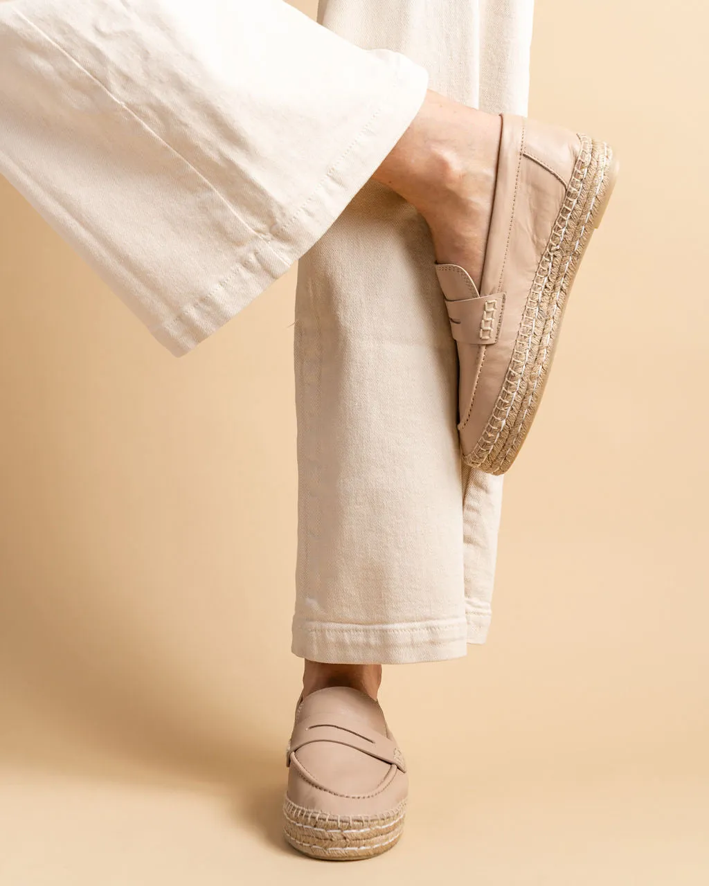 Sebastian Penny Loafer Slip On Espadrille