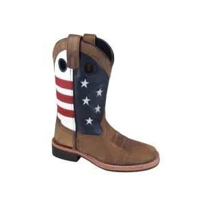 Smoky Mountain Kid's Stars & Stripes Boots