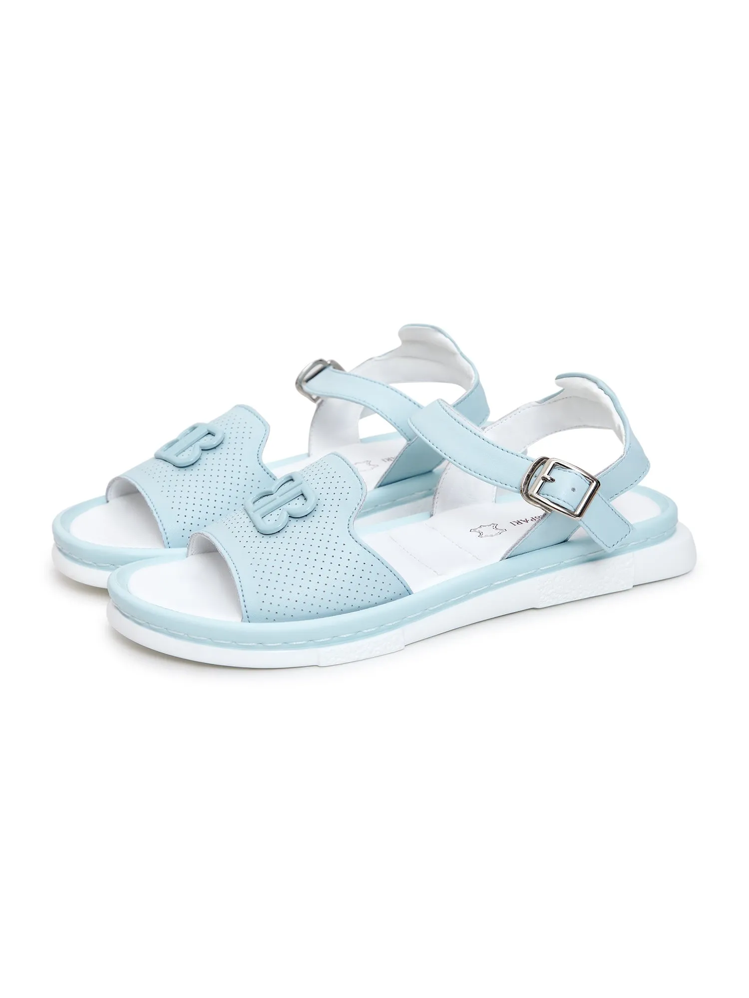 Urban Platform Sandals - Blue