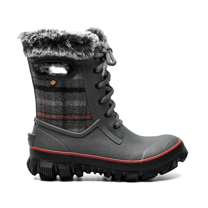 Women's Arcata Cozy Plaid Dark Grey Multi