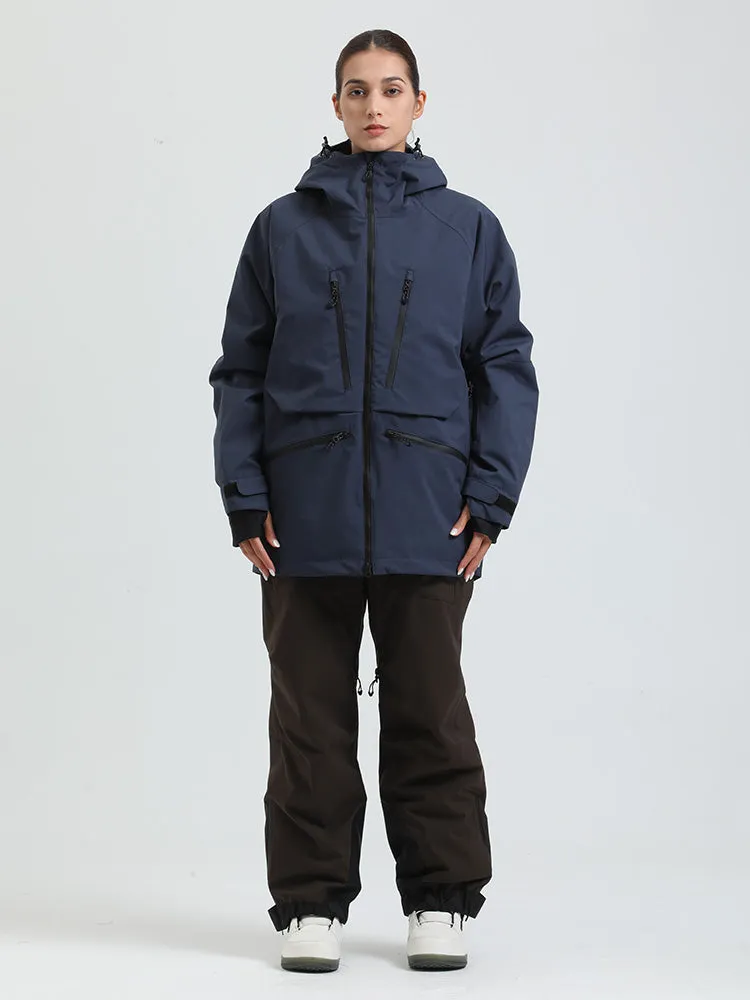 Women's Gsou Snow Durable Mountain Pro All Function Cargo Snow Suit